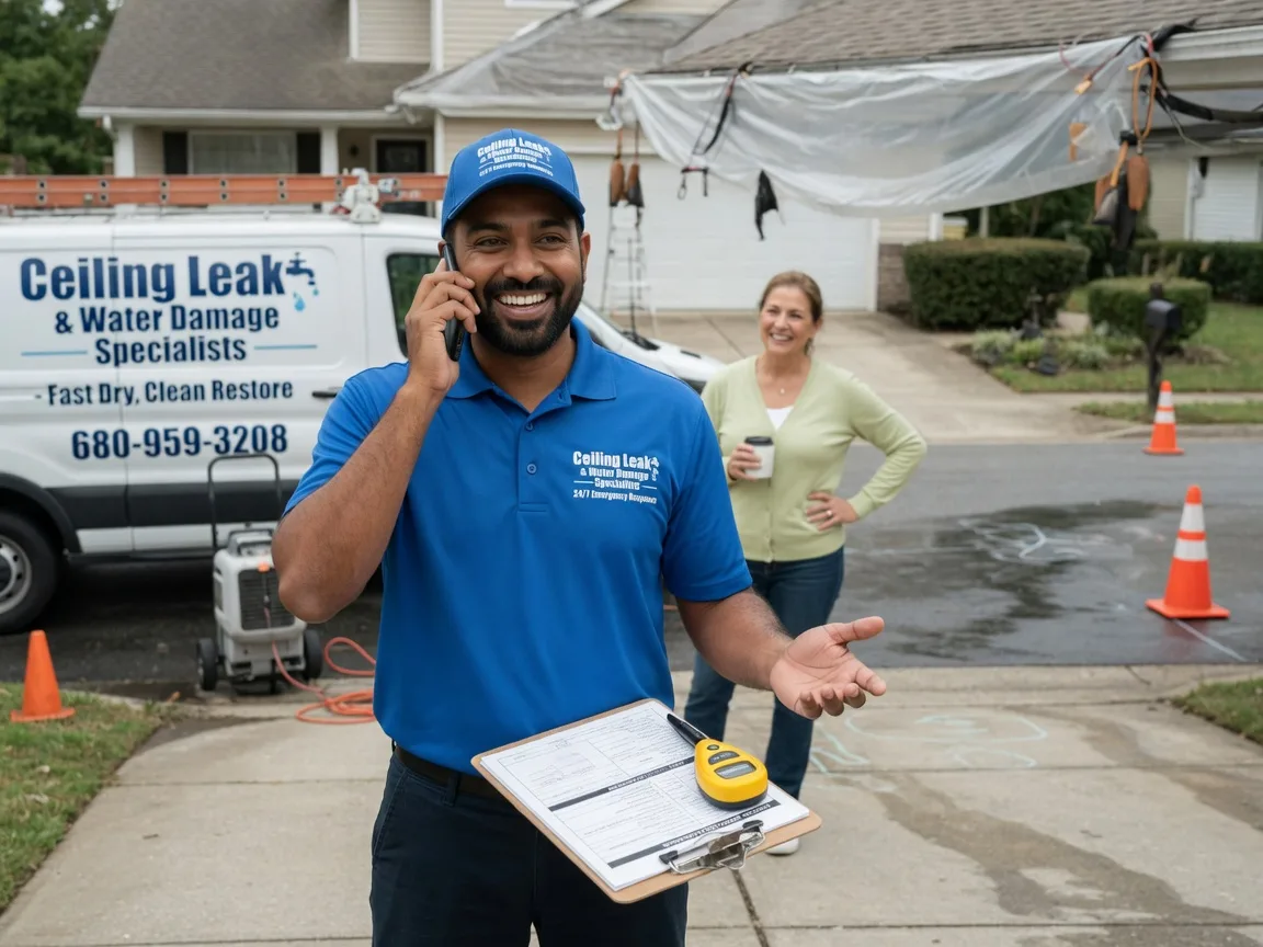 Ceiling Leak Cleanup Manitou Springs, CO FAQs